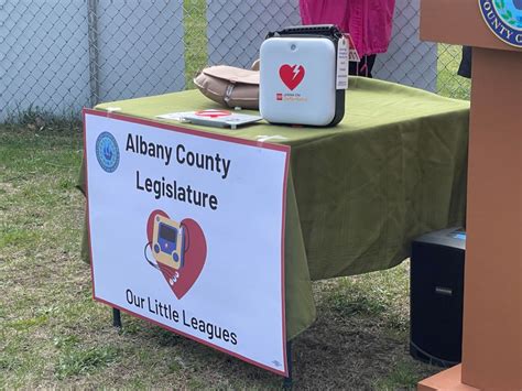 Albany County providing AEDs to little leagues